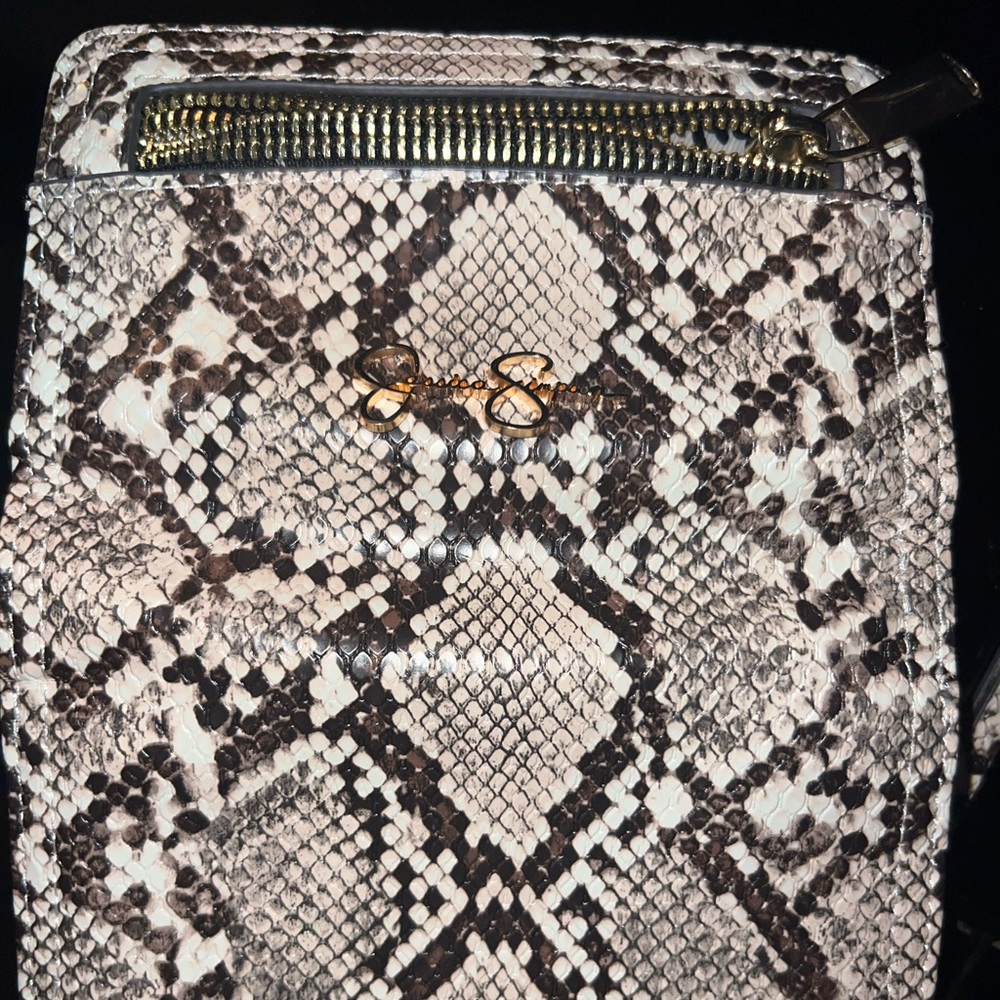Jessica Simpson snake skin wallet